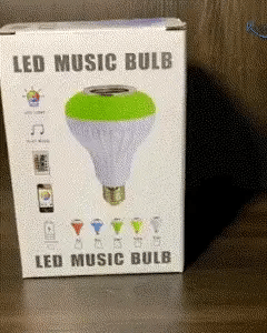 BOMBILLO PARLANTE BLUETOOTH MULTICOLOR
