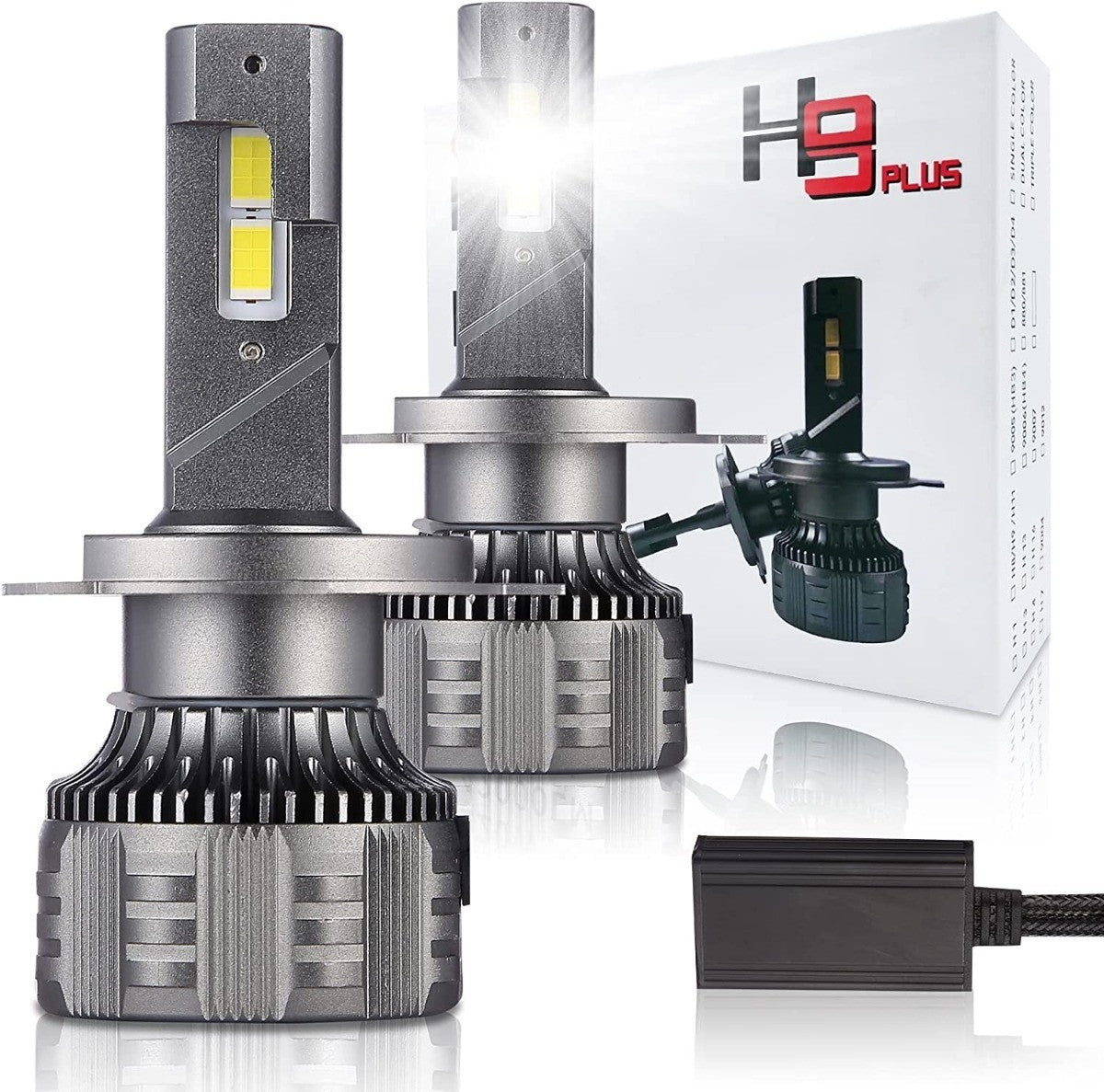 PAR DE BOMBILLOS LUZ LED H4 INFITARY