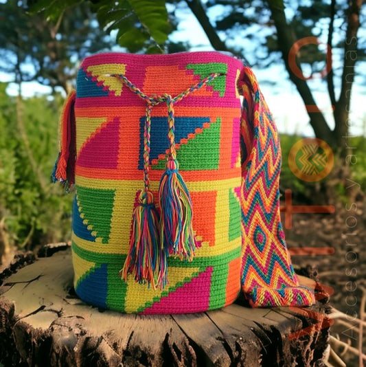 MOCHILA WAYUU MEDIANA - PAGA AL RECIBIR 🤍 Envío gratis