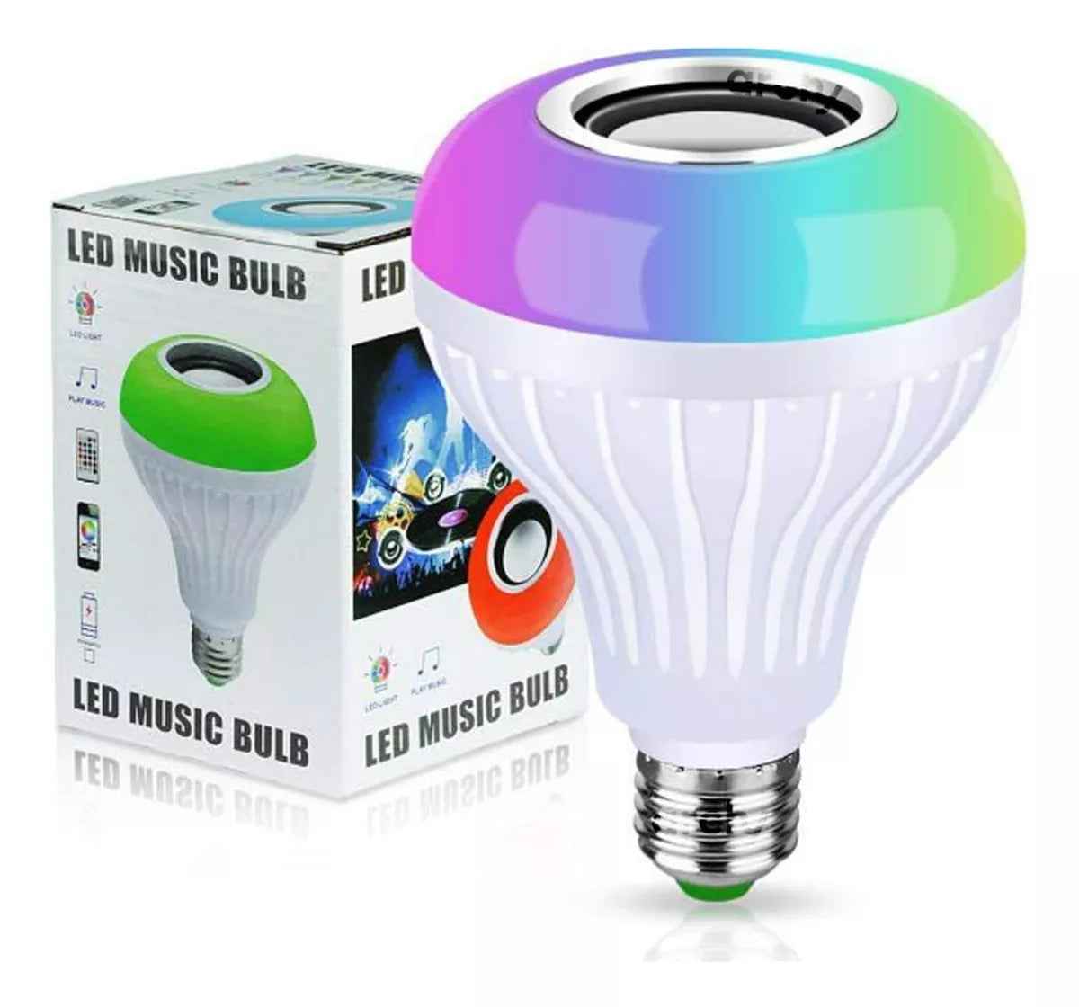 BOMBILLO PARLANTE BLUETOOTH MULTICOLOR