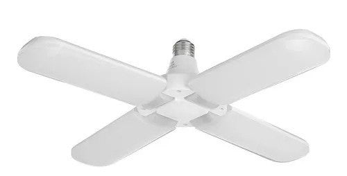 LAMPARA BOMBILLO LED 4 ASPAS DESPLEGABLE