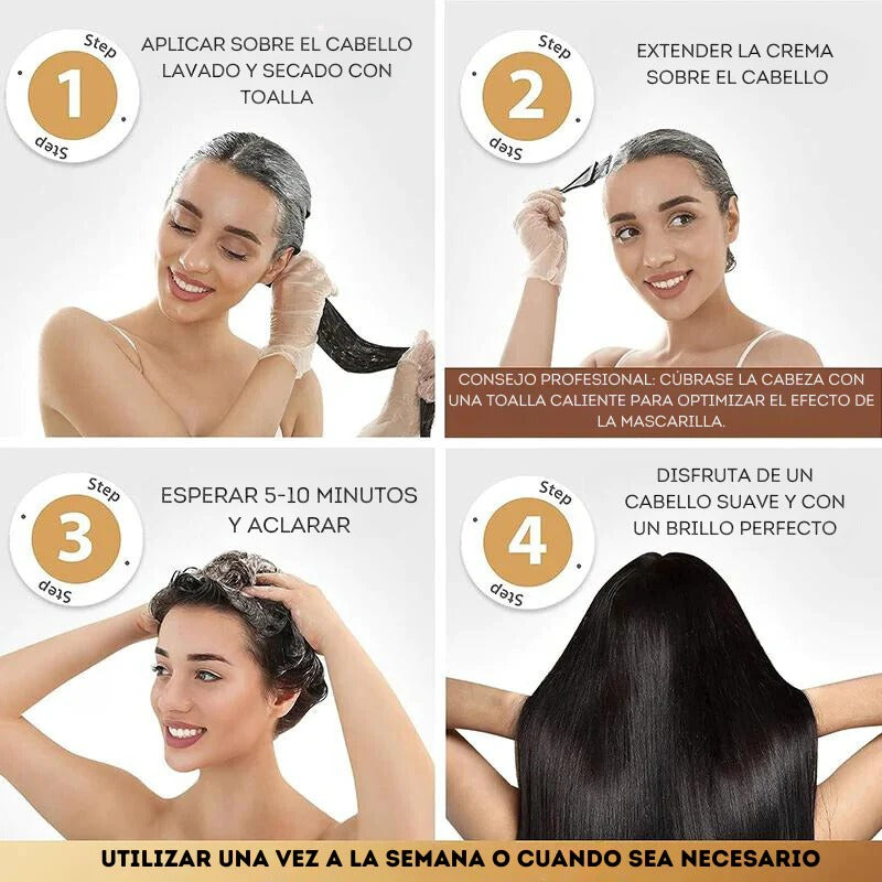 Karseell Mascarilla Colageno Cabello 😍🧡