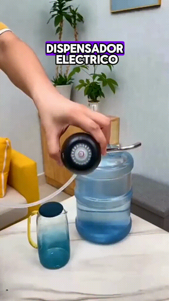 DISPENSADOR DE AGUA RECARGABLE