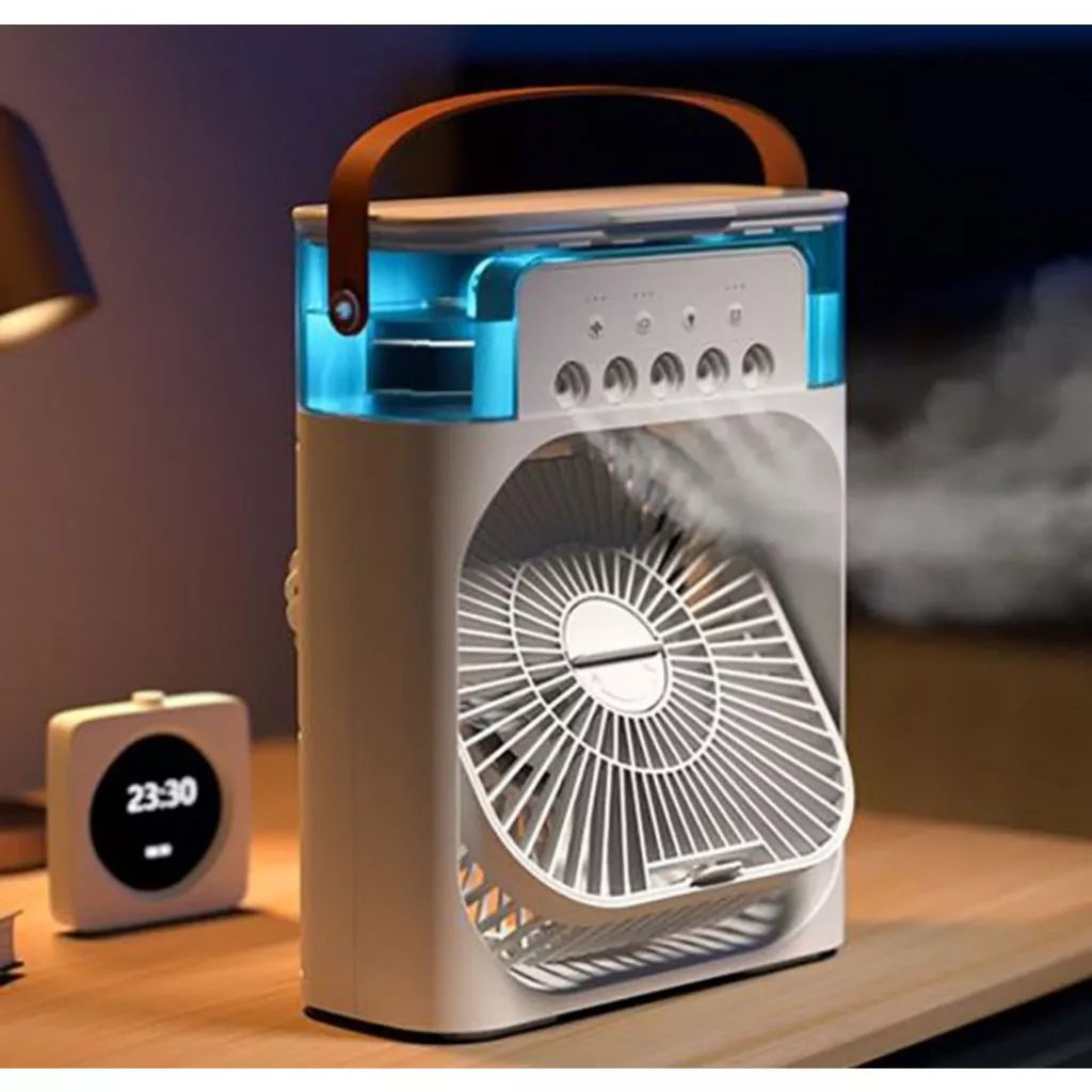 VENTILADOR HUMIDIFICADOR PORTATIL